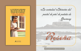 Portada de “La sociedad literaria del pastel de piel de patata de Guernsey” de Mary Ann Shaffer y Annie Barrows, imagen destacada de la reseña