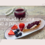 Tostada con mermelada casera de frutos rojos y fruta fresca, receta paso a paso